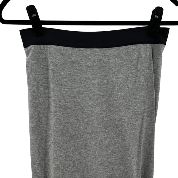 T by Alexander Wang Grey Gathered Hem Skirt - Picture 2 of 8